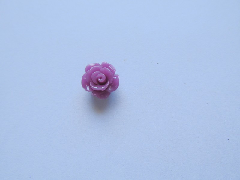 (image for) Purple Resin Flower #FL45